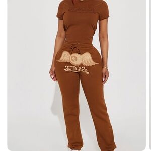 Brown Women's Pants by Von Dutch